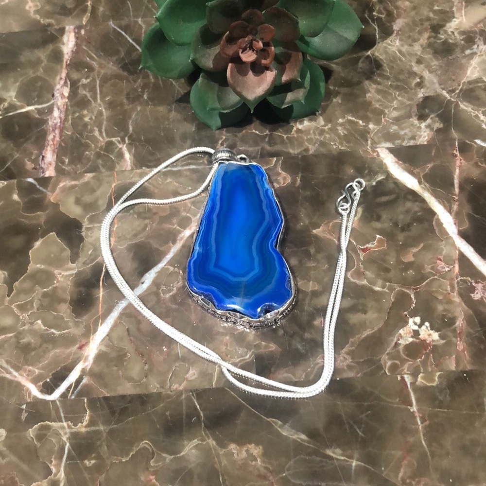 Huge Agate Necklace